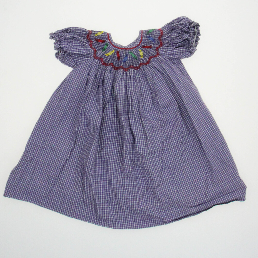 Unknown Brand Girls Purple Dress size: 12 Months
